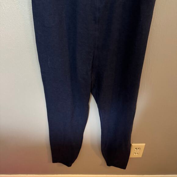 NWT GAP FIT Navy Blue Size Large casual workout jumpsuit scoop neck - Picture 3 of 7